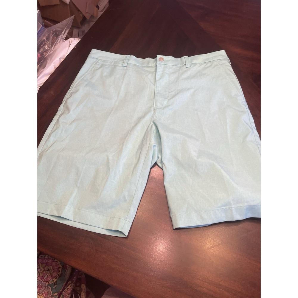 Mens PGA Tour Shorts Green 34 Waist